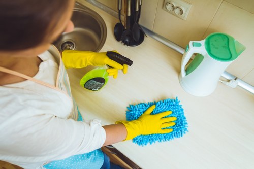 Carpet cleaning quote example for a W11 flat with clear pricing details