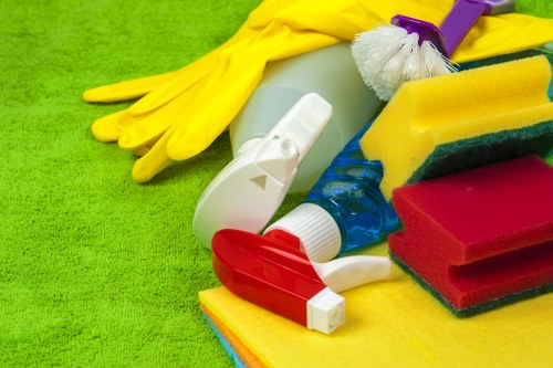 Stain removal treatment on carpet in W11
