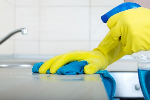 Eco-friendly office cleaning in W11 workplace