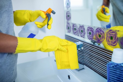 Deep cleaning carpet fibres with specialist equipment
