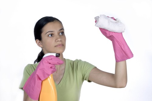 Living room cleaning after tenancy in a W11 flat